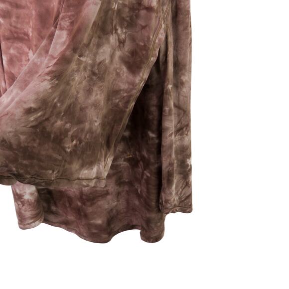 Lululemon Long for Length Tank Diamond Dye Pink Bliss Spanish Oak Medium Tie Dye - Picture 6 of 9